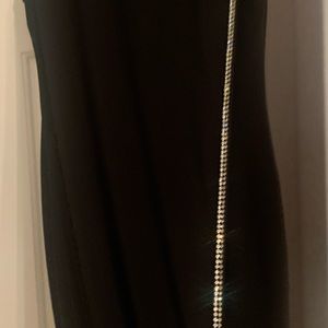Joseph Ribkoff black sleeveless evening dress
